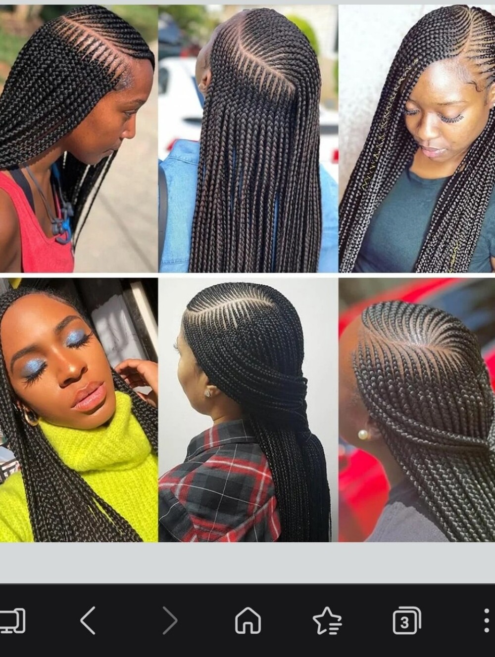 Braided Lace Front Wig -